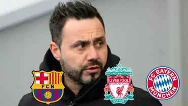 Roberto De Zerbi excites these three clubs with his new words about his future.