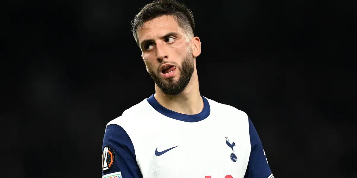 Rodrigo Bentancur will have a lenghty ban in the Premier League / Picture: Getty Images