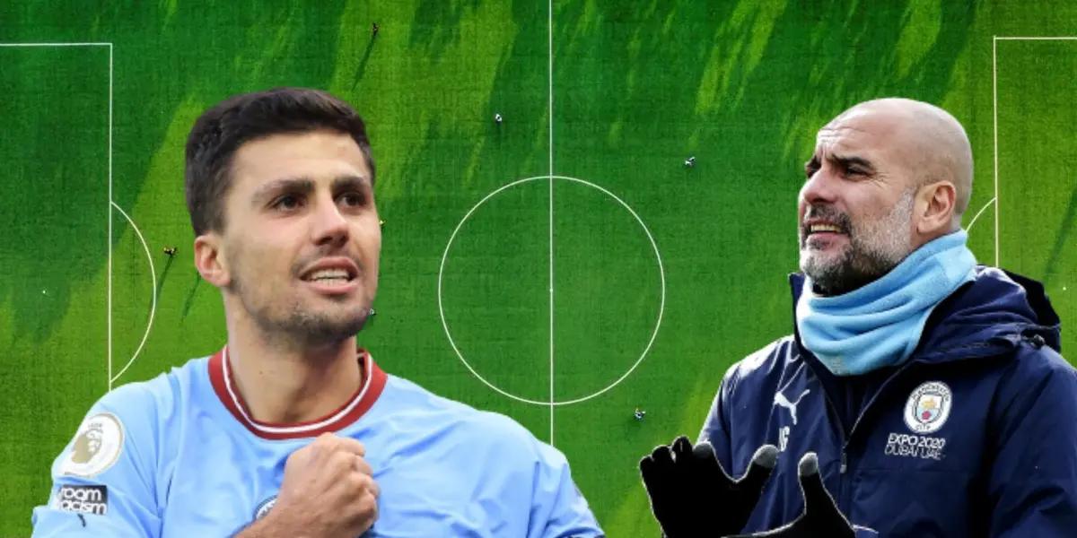 Rodri's decision to play for a European giant, Guardiola trembles