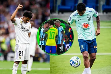 Rodrygo's response to what happened with Messi and Argentina