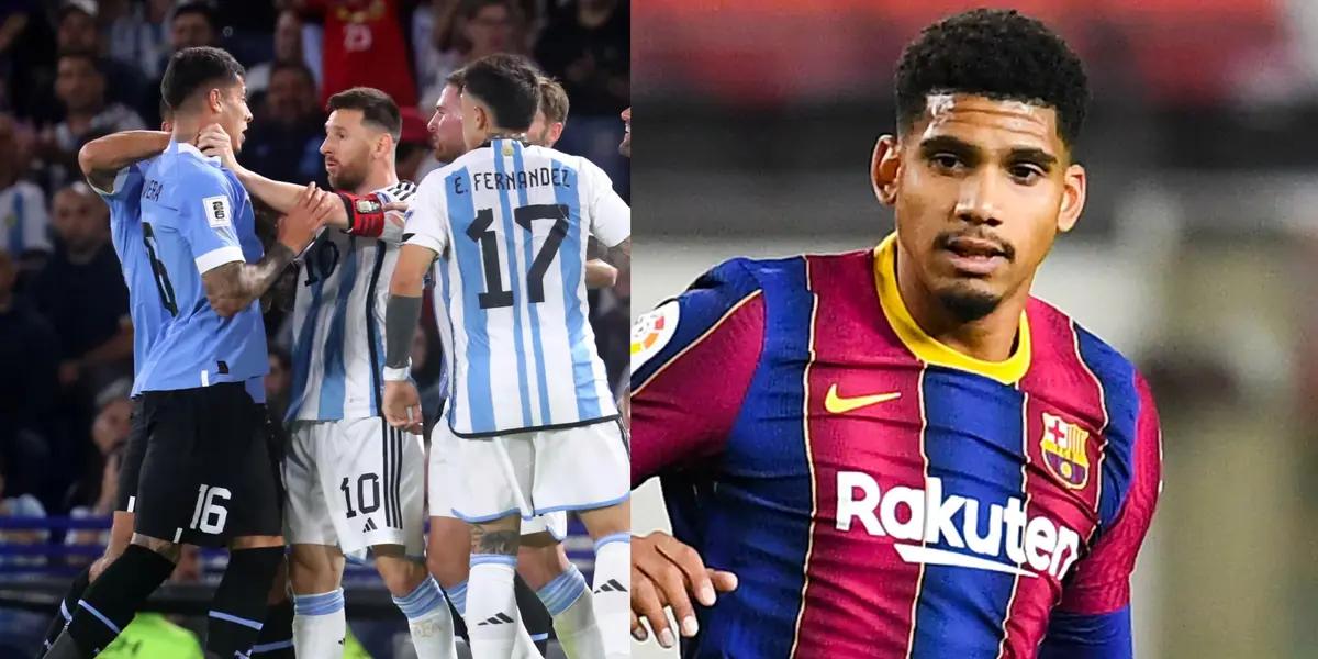 Ronald Araujo is close to leaving Barcelona.