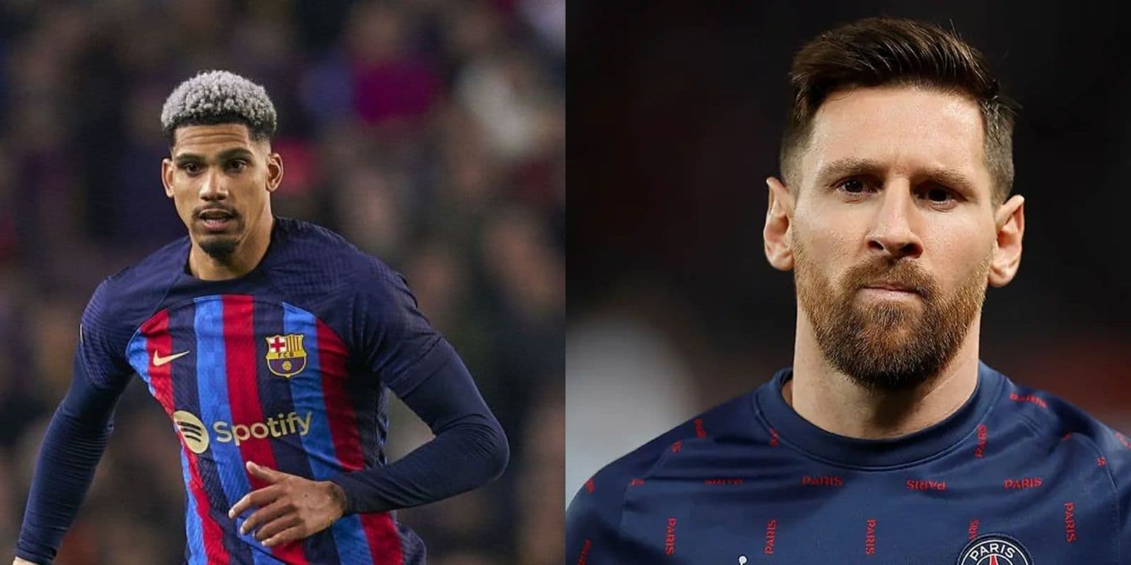 Ronald Araujo is impressed with the skill and talent of this player