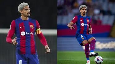 Ronald Araujo looks set to start for FC Barcelona against Granada.