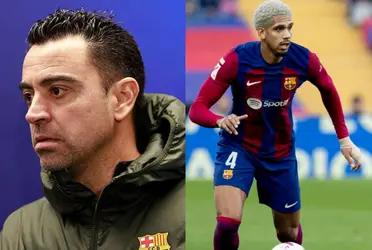 Ronald Araujo's decision to continue or not at FC Barcelona