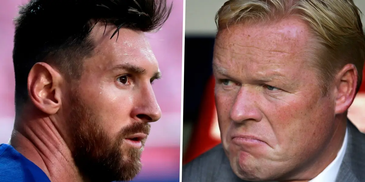 Ronald Koeman would do whatever it takes to make Lionel Messi happy in order for him to stay.
 