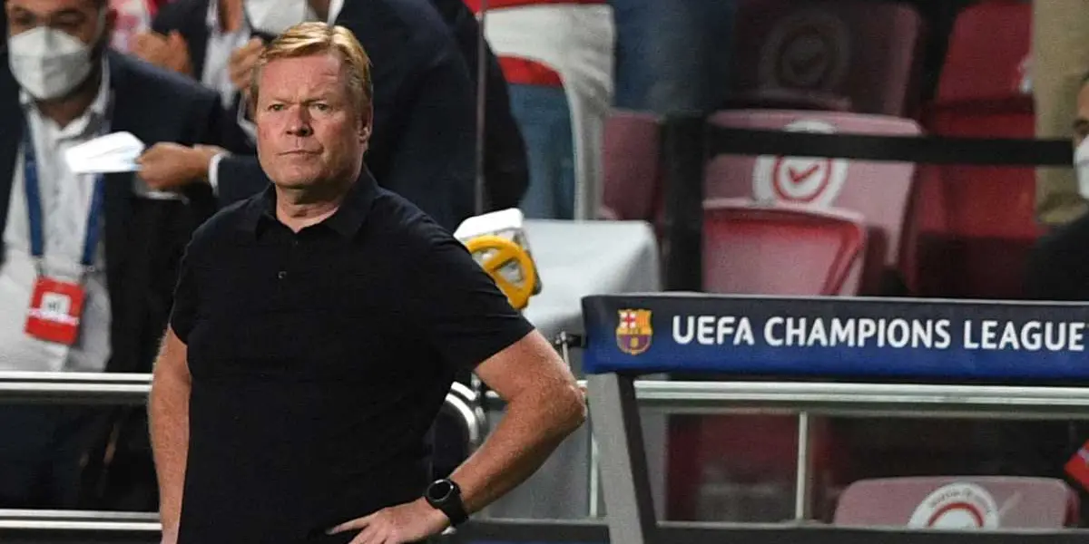 Ronald Koeman's Barcelona fell again by a landslide in the Champions League, and everything indicates that the Dutchman's days are numbered.
