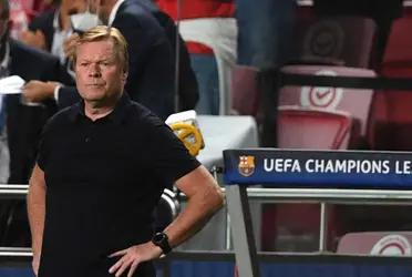 Ronald Koeman's Barcelona fell again by a landslide in the Champions League, and everything indicates that the Dutchman's days are numbered.