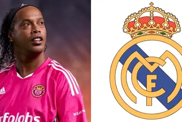 The dream that Ronaldinho fulfilled for a Real Madrid legend