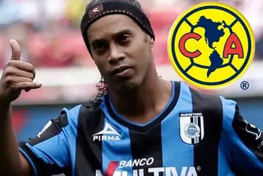 Ronaldinho could have played for Club America but he made some personal requests that America was not willing to give him and that is why he went to Queretaro.
