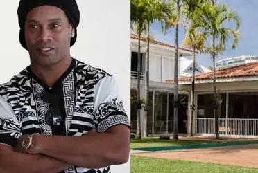 Ronaldinho has one of the most incredible houses in Brazil and that could disprove the rumor that he has been bankrupt since he got out of jail