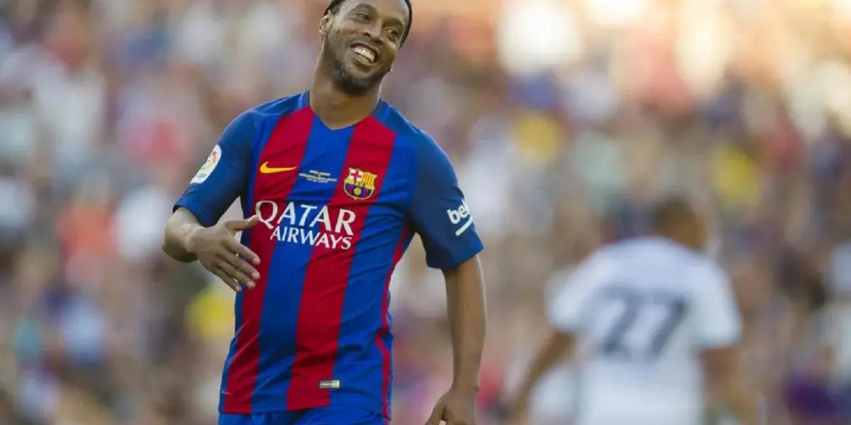 Ronaldinho has only one son, who inherited all the talent of the former Barcelona player