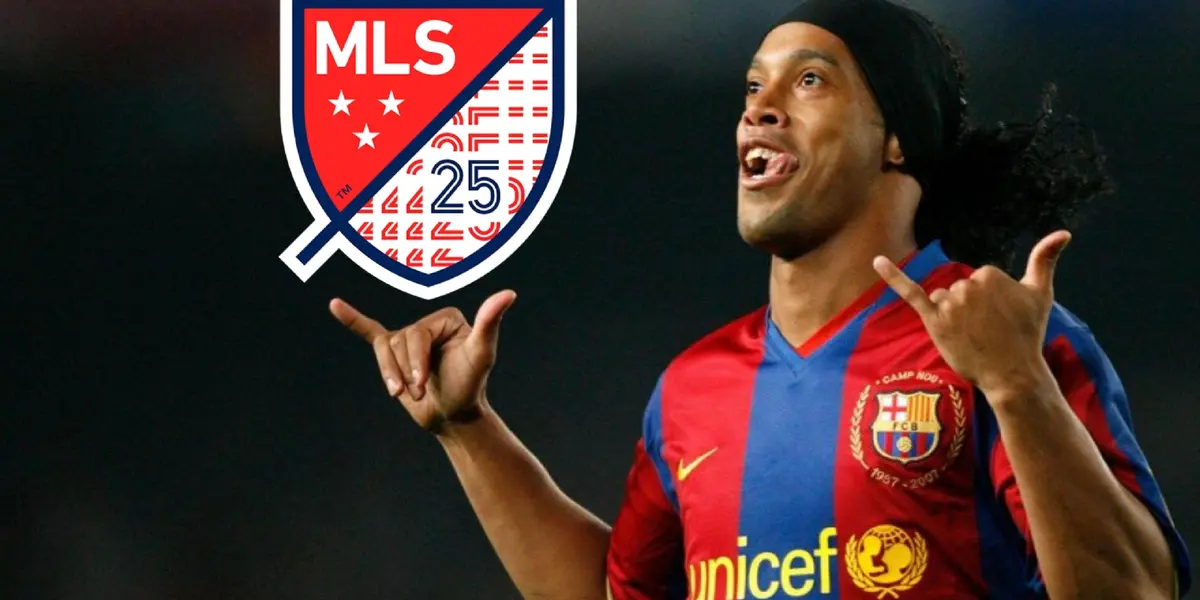 Ronaldinho played in the best teams in the world such as FC Barcelona or PSG but he was about to reach the MLS but something in particular frustrated his arrival.
 