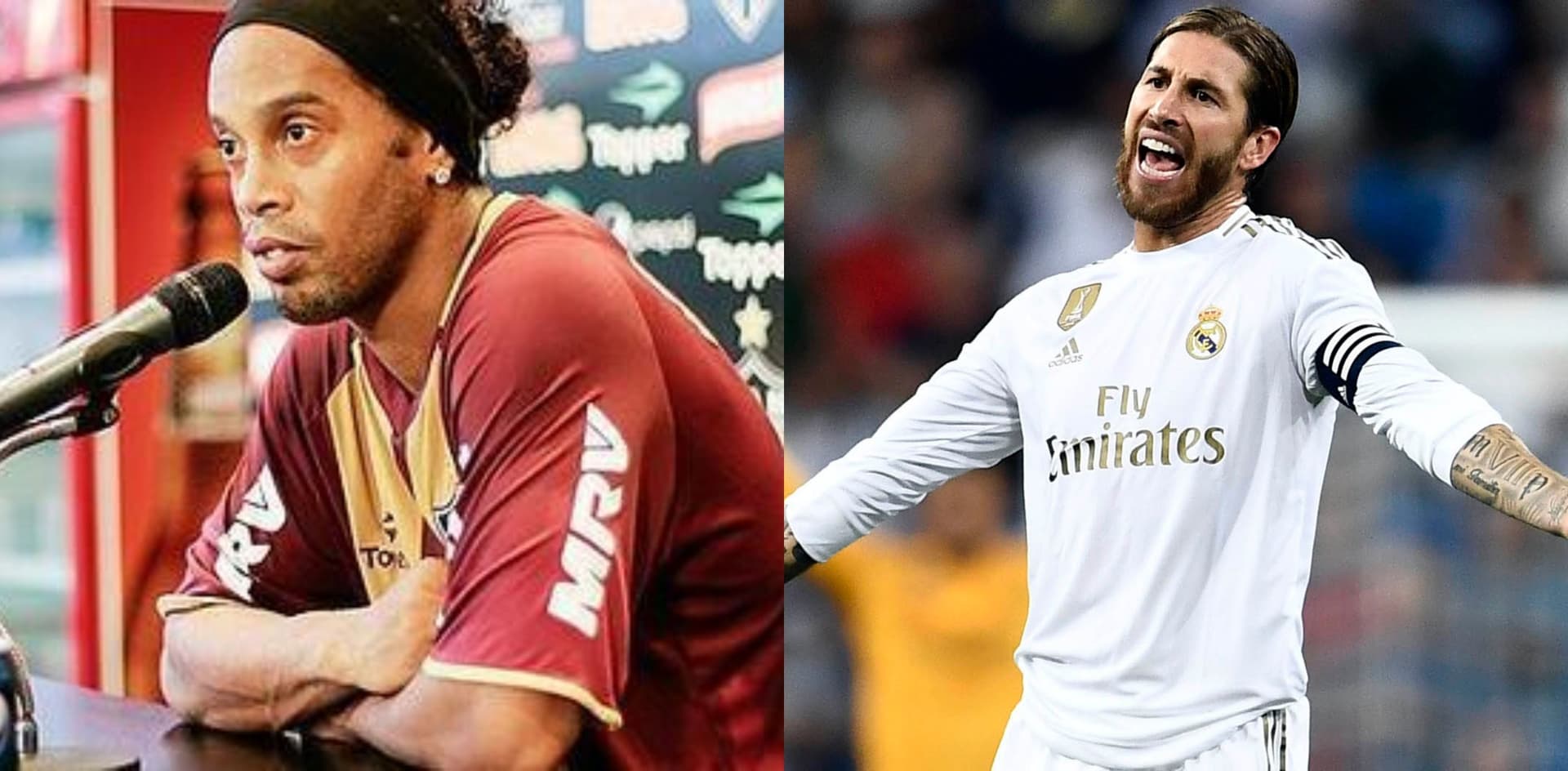 Ronaldinho reveals the best defender he has ever faced, it's not Ramos