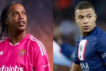 Ronaldinho surprised the fans with the player he chose in the interview