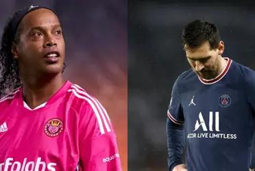 Ronaldinho was surprised by the ability of this great player