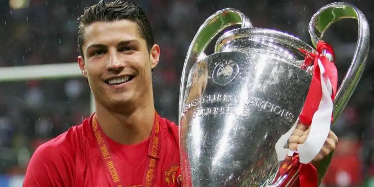 Ronaldo en el Manchester United | Foto: @PremierLeague