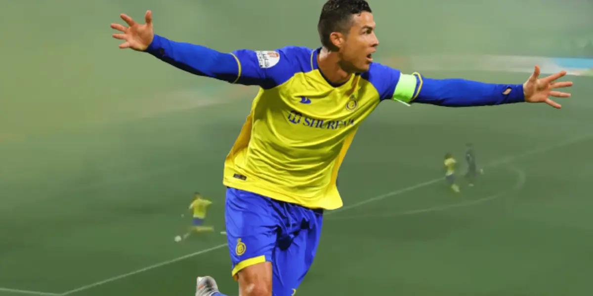 Ronaldo manages to increase the leverage 4-2 after a penalty made by Al-Ahli.