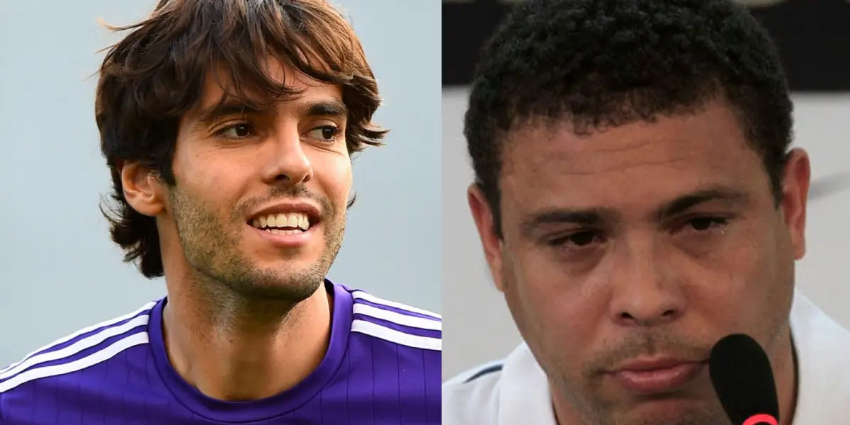 Ronaldo Nazario and Kaka put down the soccer ball for a while and faced each other in a tournament where Kaka eliminated Ronaldo in the quarterfinals.
 