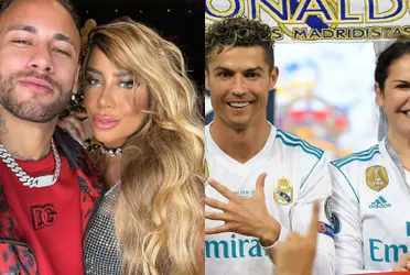 While Neymar's sister likes partying, Cristiano's sister does this