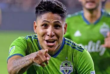 Ruidiaz is one of the most important players in Seattle Sounder and is in Peru to face Brazil