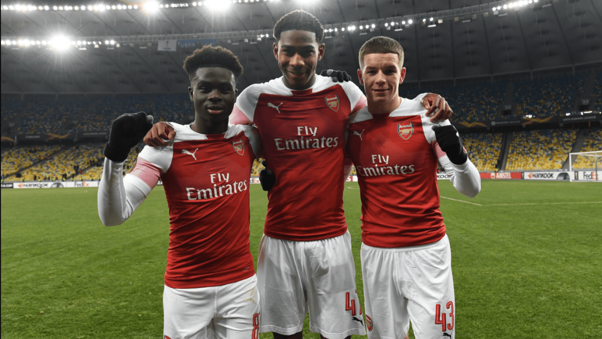 Saka | Photo: @EuropaLeague