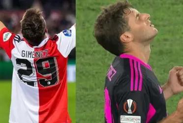 Santi Giménez's first big problem in his new team.