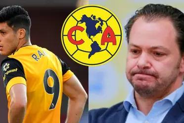 Santiago Banos said he wanted Raul Jimenez but the manager will not sign him this season