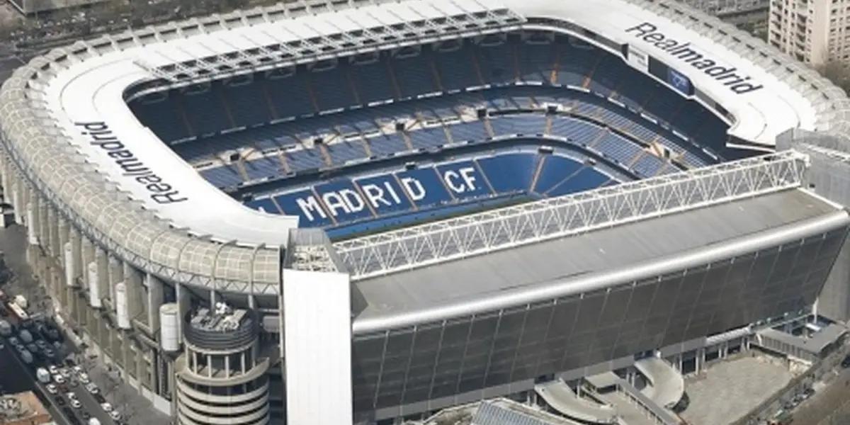 Santiago Bernabeu stadium at Madrid. (Source: TeleMadrid)