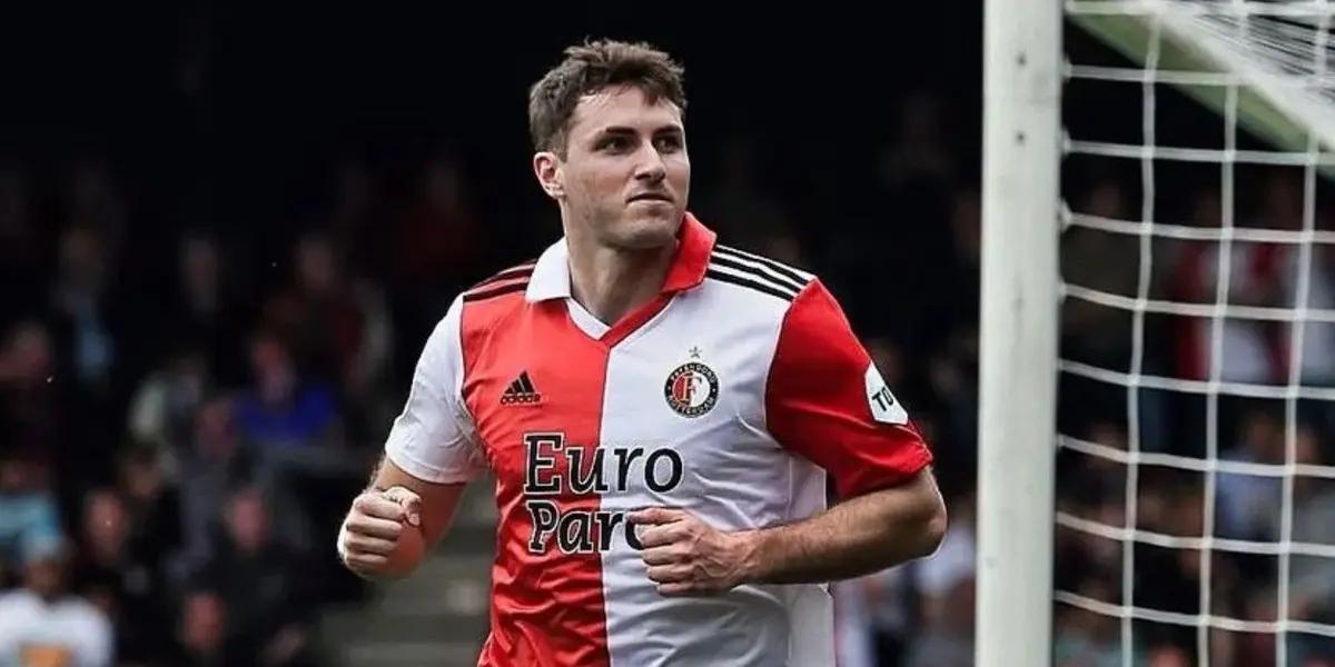 Santiago Giménez already scored 21 goals with Feyenoord and broke Chicharito's record