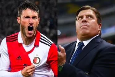 Santiago Gimenez and what he is doing to finally be taken into account after being left out of the World Cup