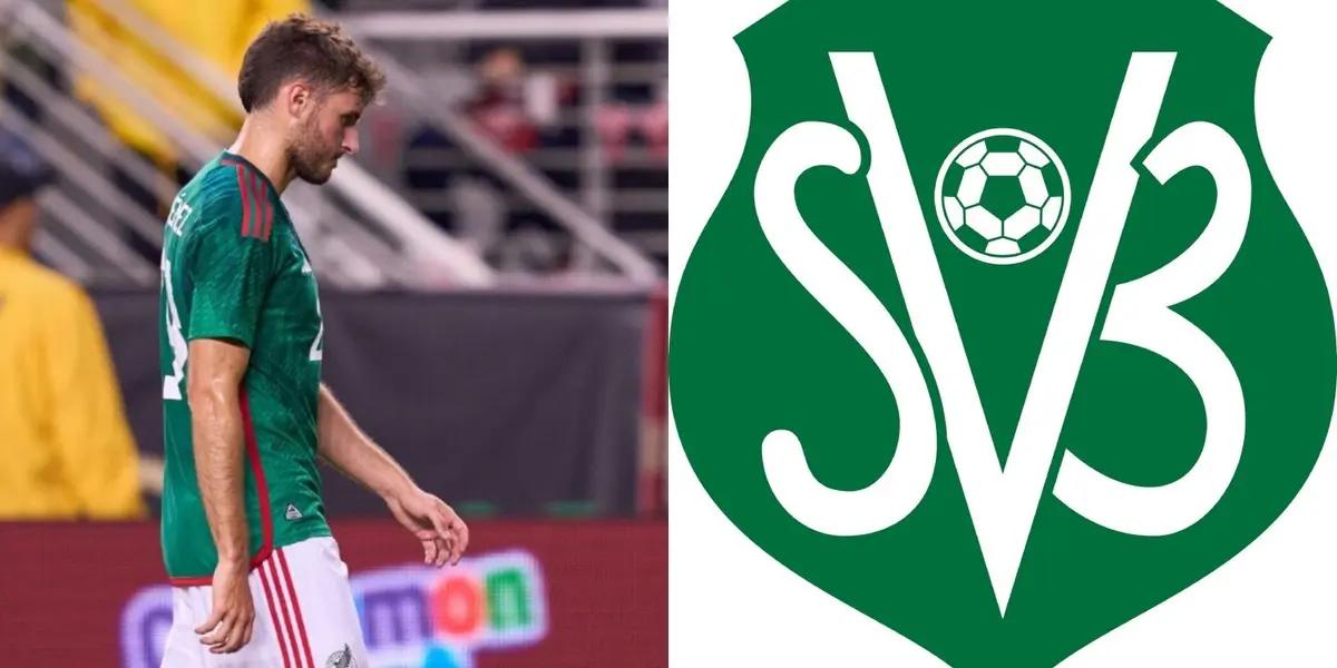 Santiago Giménez had a bad game against Suriname in the Nations League