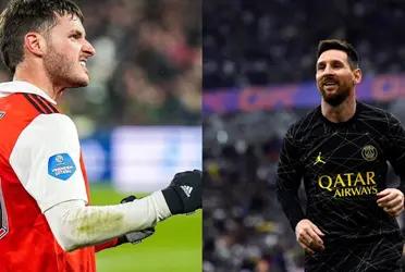 Santiago Giménez has made a decision that can benefit him like Lionel Messi