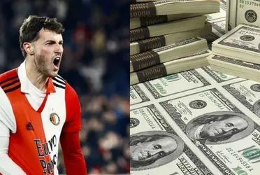 Santiago Giménez is having a great season at Feyenoord and several clubs are looking for him