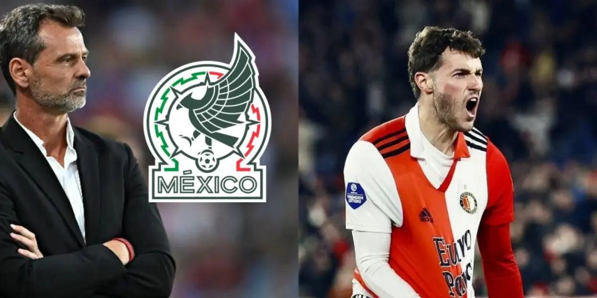 Santiago Giménez is ready to play with the Mexican National Team in the Nations League