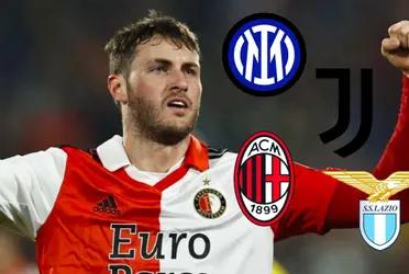 Santiago Giménez is wanted by this great Italian club