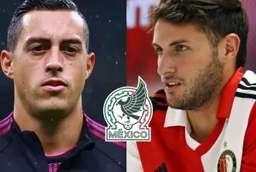 Santiago Giménez spoke after scoring his fifth goal with Feyenoord and slapped Funes Mori