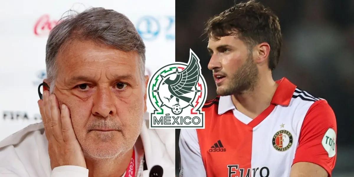 Santiago Gimenez was excluded from Gerardo Martino's list and now he would join a select club