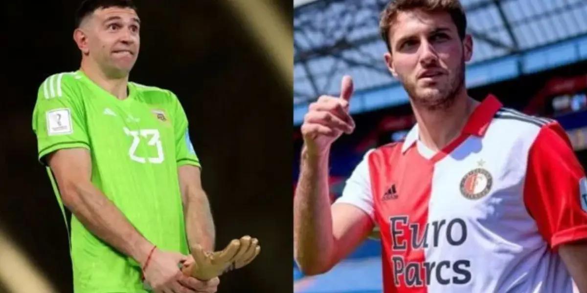 Santiago Giménez would have the chance to take the leap of his life and even play together with Emiliano Martínez.