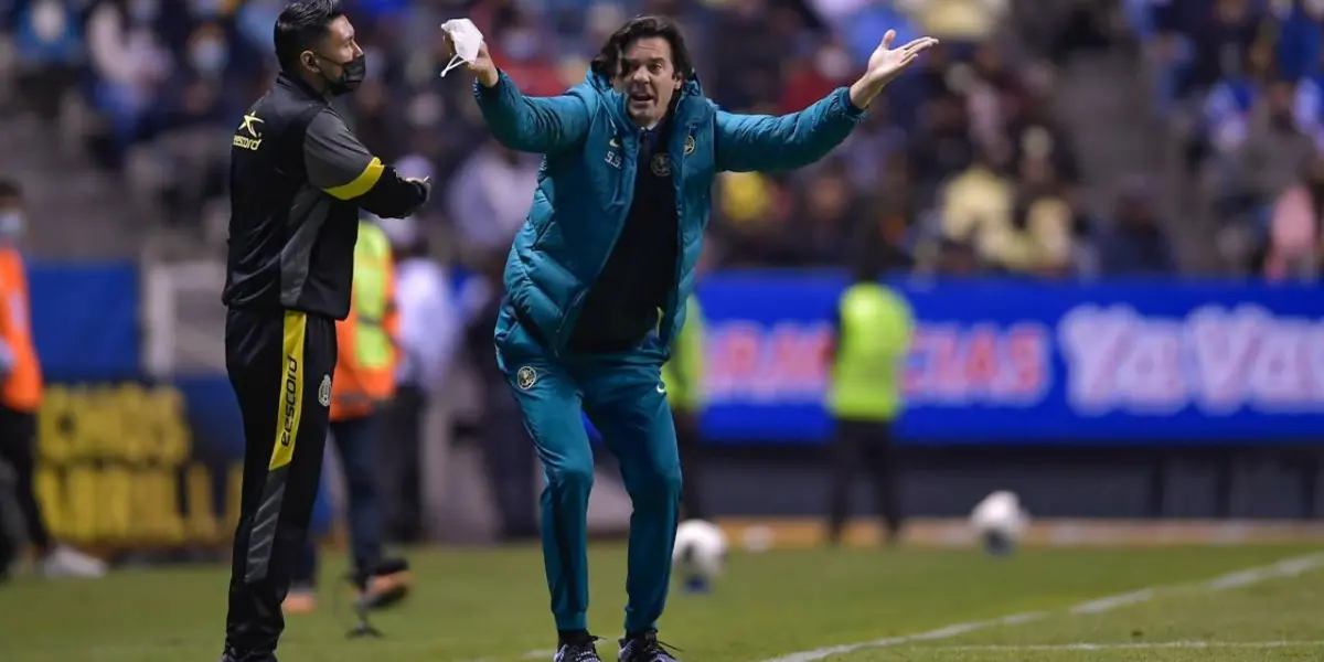 Santiago Solari's spot in Club América is far from being secure.