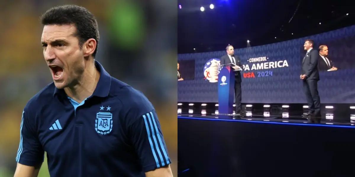 Scaloni's words in the Copa America 2024 draw