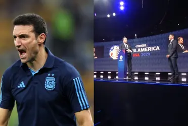 He said he was thinking of resigning, Scaloni's words in the Copa America draw that surprise