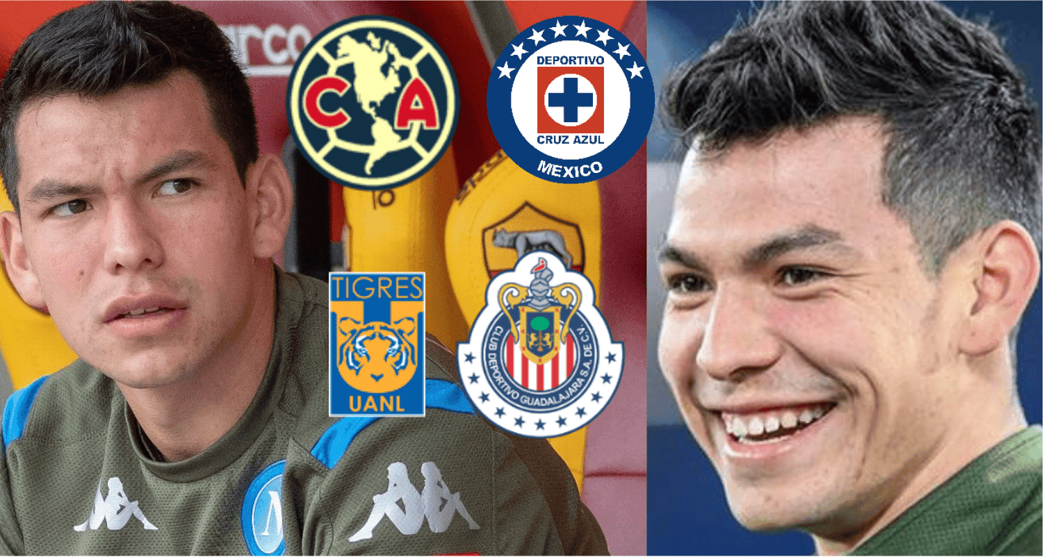 Seeing that he is a bench player in Italy, a Mexican club would be the only one to which Hirving Lozano would say yes to become a reinforcement