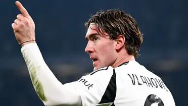 Serbian striker puts Juventus ahead in Coppa Italia clash with great goal