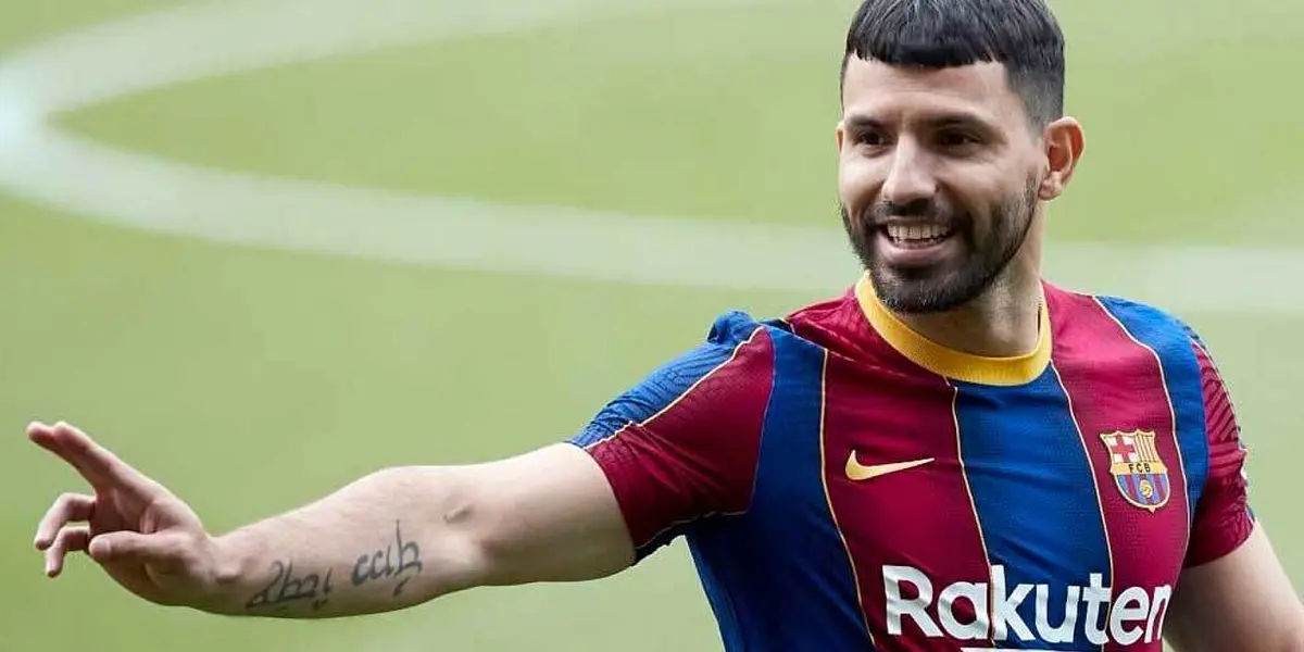 Sergio Agüero boasts his new acquisition, just a few days after joining the FC Barcelona preseason. The ‘Kun’ has a good time in his new stay in Catalonia.
