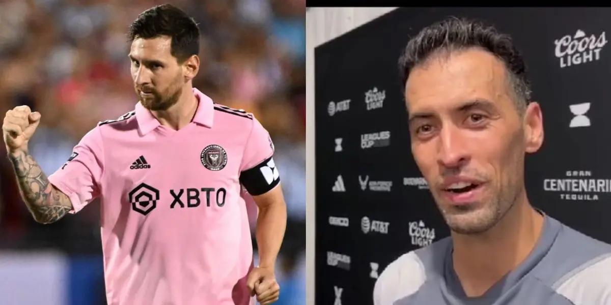 Sergio Busquets explained to El Futbolero why his connection with Messi as remained.