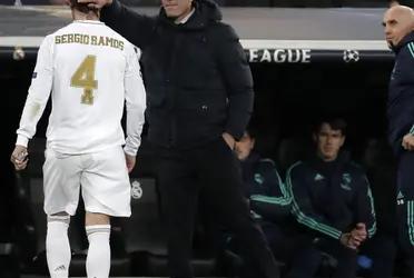Sergio Ramos has not yet renewed his contract with Real Madrid and that is why Zinedine Zidane is already negotiating with another elite defender