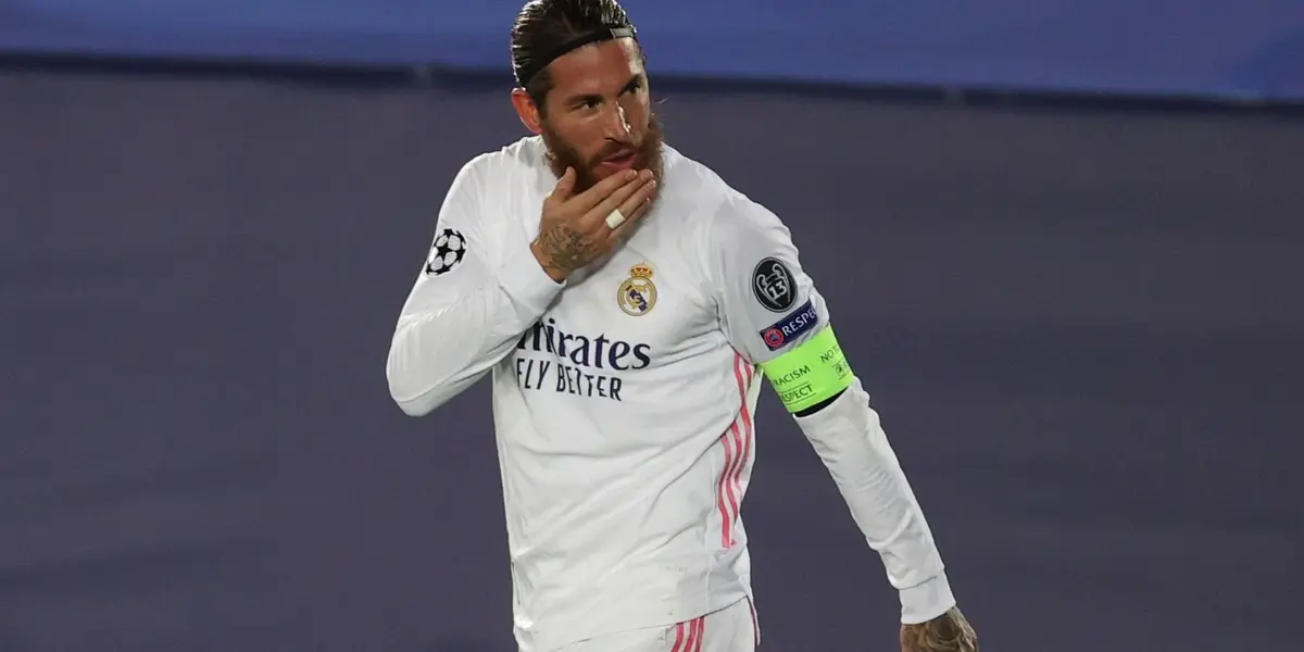 Sergio Ramos, in the middle of the renewal with Real Madrid, received a special gift from a former FC Barcelona player and it would not have been very well received by the Real Madrid leadership. 