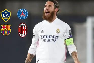 Sergio Ramos is pushing to renew with Real Madrid