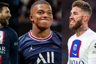 Sergio Ramos managed to score a great goal in his last PSG match.