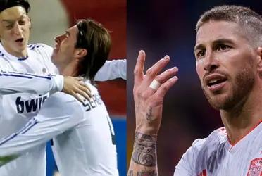 Sergio Ramos was a very close friend with Mesut Ozil.